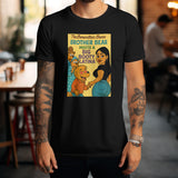 'Brother Bear Meets a Big Booty Latina' Unisex T-Shirt - Black - Premium Cotton