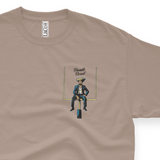 'Benito Bowl'  Goal Post Unisex T-Shirt - Mocha - Premium Heavy Weight Cotton