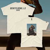 'Benito Bowl LX 2026' Unisex T-Shirt - Ivory - Premium Heavy Cotton