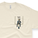 'Benito Bowl'  Goal Post Unisex T-Shirt - Ivory - Premium Heavy Weight Cotton