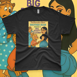 'Brother Bear Meets a Big Booty Latina' Unisex T-Shirt - Black - Premium Cotton