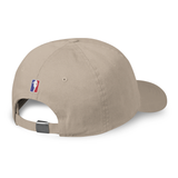 'I Love Latinas' Basketball Team Inspired Unisex Dad Hat - Khaki - Premium Chino Twill