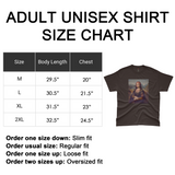 'Chola Lisa' Unisex T-Shirt - Dark Chocolate - Premium Cotton