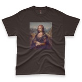 'Chola Lisa' Unisex T-Shirt - Dark Chocolate - Premium Cotton