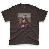 'Chola Lisa' Unisex T-Shirt - Dark Chocolate - Premium Cotton