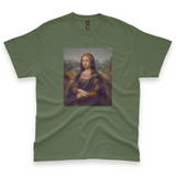 'Chola Lisa' Unisex T-Shirt - Military Green - Premium Cotton