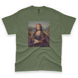 'Chola Lisa' Unisex T-Shirt - Military Green - Premium Cotton