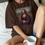 'Chola Lisa' Unisex T-Shirt - Dark Chocolate - Premium Cotton