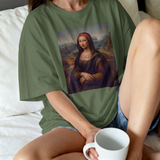 'Chola Lisa' Unisex T-Shirt - Military Green - Premium Cotton