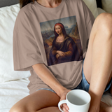 'Chola Lisa' Unisex T-Shirt - Mocha - Premium Cotton