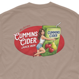 'Cummins Cider' Men's T-Shirt - Mocha - Premium Cotton