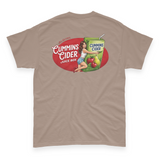 'Cummins Cider' Men's T-Shirt - Mocha - Premium Cotton