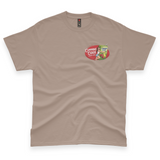 'Cummins Cider Juice Box' Men's T-Shirt - Mocha - Premium Cotton
