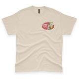 'Cummins Cider Juice Box' Men's T-Shirt - Sand - Premium Cotton