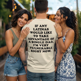 'I'm Very Vulnerable' *Single Dad Version* Men's T-Shirt - Ivory - Premium Cotton
