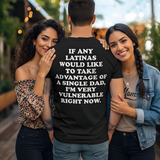 'I'm Very Vulnerable' *Single Dad Version* Men's T-Shirt - Black - Premium Cotton