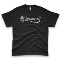 'Dreamers: Born From Dreams That Crossed Borders' Unisex T-Shirt - Black - Premium Cotton