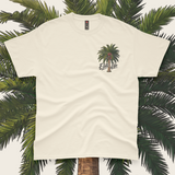 'Kendrick In A Palm Tree Eating Elote' Unisex T-Shirt - Ivory - Premium Cotton