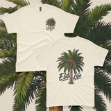 'Kendrick Eating Elote In A Palm Tree' Unisex T-Shirt - Ivory - Premium Cotton