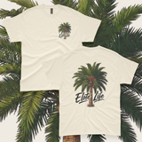 'Kendrick In A Palm Tree Eating Elote' Unisex T-Shirt - Ivory - Premium Cotton