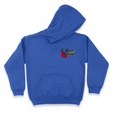 'Everything I Love Is Illegal Expensive or Latina' Men's Hoodie - Blue - Premium Brushed Fleece
