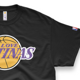 'I Love Latinas' Basketball Team Inspired Unisex T-Shirt - Black - Premium Cotton