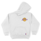 'I Love Latinas' Basketball Team Inspired Unisex Hoodie - White - Premium Brushed Fleece