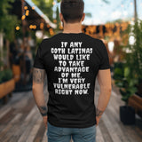'I'm Very Vulnerable' *Goth Latinas Version* Men's T-Shirt - Black - Premium Heavy Weight Cotton