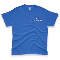 'I'm Very Vulnerable' *Thicc Latinas Version* Men's T-Shirt - Blue - Premium Heavy Weight Cotton
