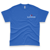 'I'm Very Vulnerable' *Thicc Latinas Version* Men's T-Shirt - Blue - Premium Heavy Weight Cotton