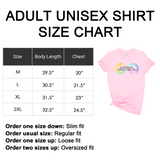 'Latina On The Spectrum' Logo T-Shirt - Pink - Premium Cotton