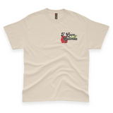 'Everything I Love Is Illegal Expensive or Latina' Men's T-Shirt - Sand - Premium Cotton