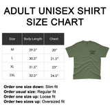 'Latinas Are Drugs' Unisex T-Shirt - Military Green - Premium Cotton