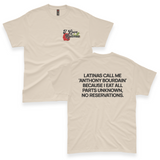 'Latinas Call Me Anthony Bourdain' Men's T-Shirt - Sand - Premium Cotton