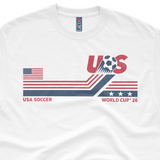 'U.S. Soccer 2026 World Cup' Unisex T-Shirt - White - Premium Cotton