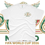 '2026 Mexico World Cup' Unisex T-Shirt - White - Premium Cotton