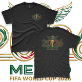 '2026 Mexico World Cup' Unisex T-Shirt - Black - Premium Cotton