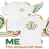 '2026 Mexico World Cup' Unisex T-Shirt - White - Premium Cotton