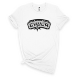 'San Antonio Chula' T-Shirt - Logo Color #1 - White - Premium Cotton