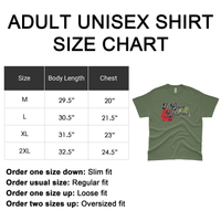 'I Love Latinas' Men's T-Shirt - Military Green - Premium Heavy Weight Cotton