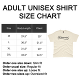 'Dreamers: Born From Dreams That Crossed Borders' Unisex T-Shirt - Ivory - Premium Cotton