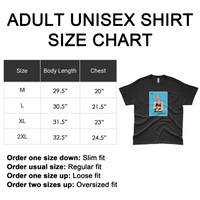 Loteria Card 'Los Amantes' Unisex T-Shirt - Black - Premium Cotton