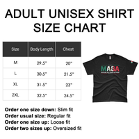 'Mexicans Ain't Going Anywhere' MAGA Men's T-Shirt - Black - Premium Heavy Weight Cotton