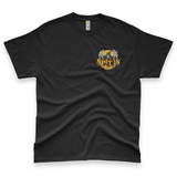 'Spit In My Mouth: Now Hiring' Spooky Season Men's T-Shirt - Black - Premium Cotton