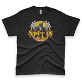 'Spit In My Mouth' Spooky Season Men's T-Shirt - Black - Premium Cotton