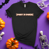 'SPOOKY IN SPANISH' T-Shirt - Black - Premium Cotton