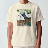 'Freak In The Sheets' Spooky Season Unisex T-Shirt - Ivory - Premium Cotton