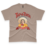'Tap-A-Torta' Salsa Picante Parody Unisex T-Shirt - Mocha - Premium Cotton