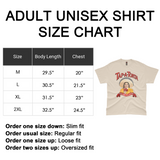 'Tap-A-Torta' Salsa Picante Parody Unisex T-Shirt - Sand - Premium Cotton