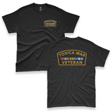 'Toxica War Veteran' Men's T-Shirt - Black - Premium Cotton